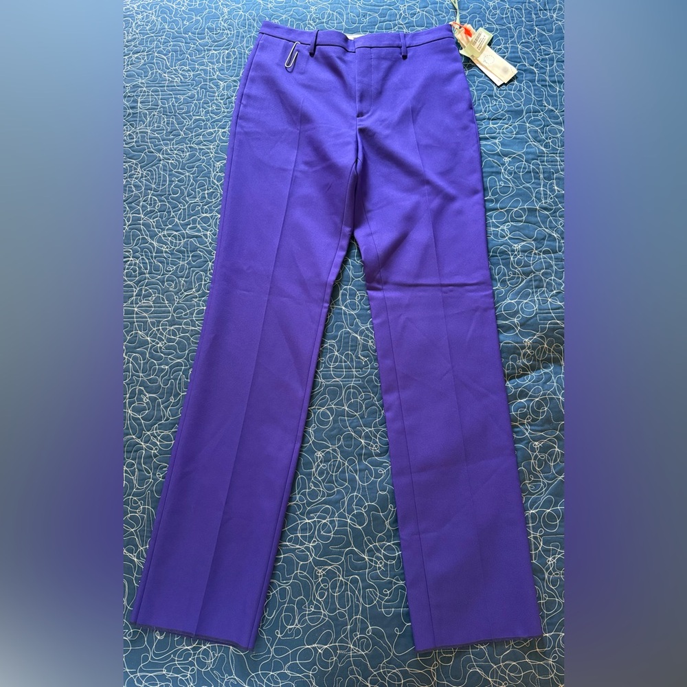 Off White -Pap Drill Slim pant- Purple- size 50 - 32-34 US
